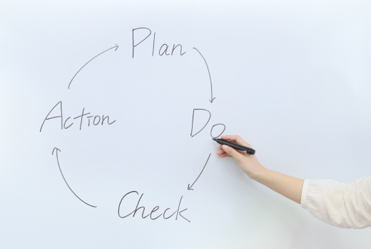 「具体的かつ実行可能なアクション策定と顧客と一体となったPDCAの遂行」イメージ画像